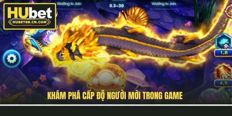 Khám phá cấp độ người mới trong game Khám phá cấp độ người mới trong game
